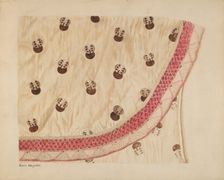 Apron, c. 1939. Creator: Edith Magnette