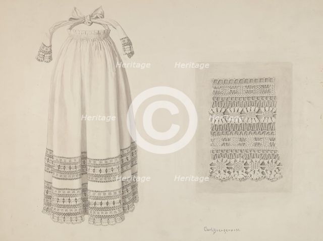 Apron, c. 1940. Creator: Carl Buergerniss.