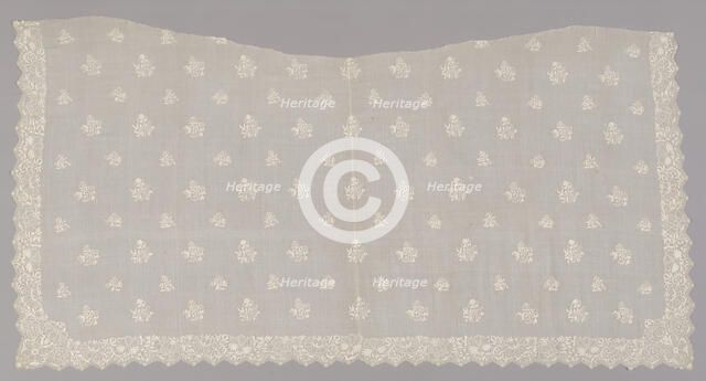 Apron, England, 1760s. Creator: Unknown.