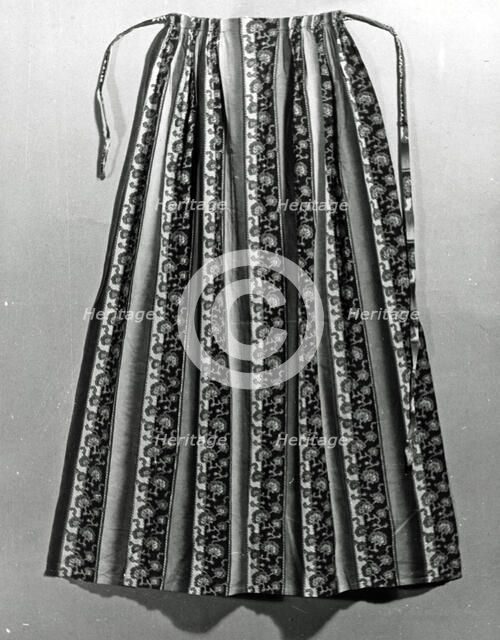 Apron, England, c. 1850. Creator: Unknown.