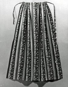 Apron, England, c. 1850. Creator: Unknown