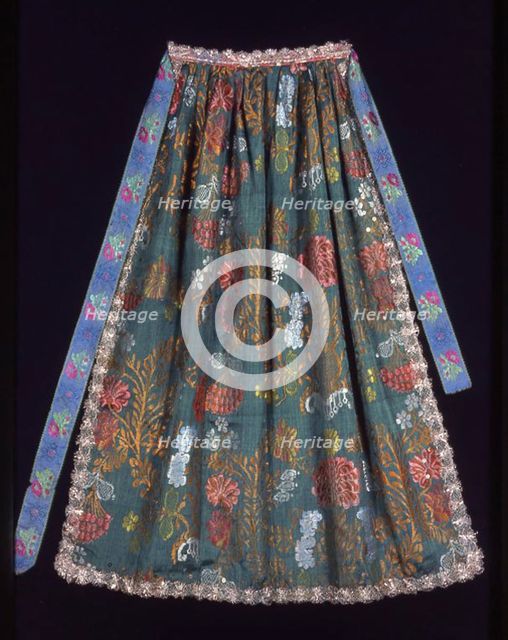 Apron, Holland, 1750/1800. Creator: Unknown.