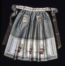 Apron, Switzerland, 1800/25. Creator: Unknown
