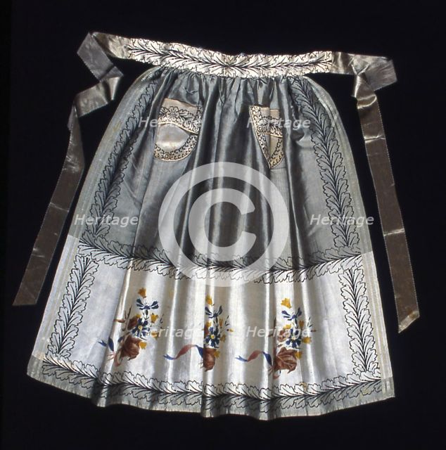 Apron, Switzerland, 1800/25. Creator: Unknown.