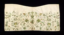 Apron, probably British, second quarter 18th century. Creator: Unknown