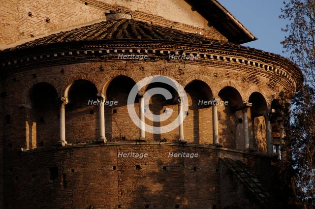 Apse, Basilica San Giovanni e Paolo, Rome, Italy, 2009.  Creator: LTL.