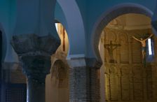 Apse, Cristo de la Luz Shrine, Toledo, Castile-La Mancha, Spain, 2022. Creator: LTL