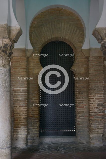 Apse, Cristo de la Luz Shrine, Toledo, Castile-La Mancha, Spain, 2022.  Creator: LTL.