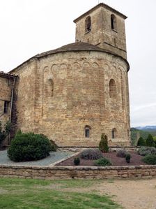 Apse of the church of Sant Esteve of Olius