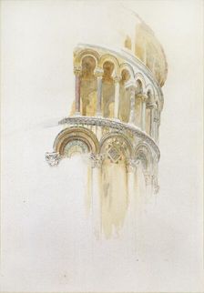 Apse of the Duomo, Pisa, 28 April 1872. Artist: John Ruskin