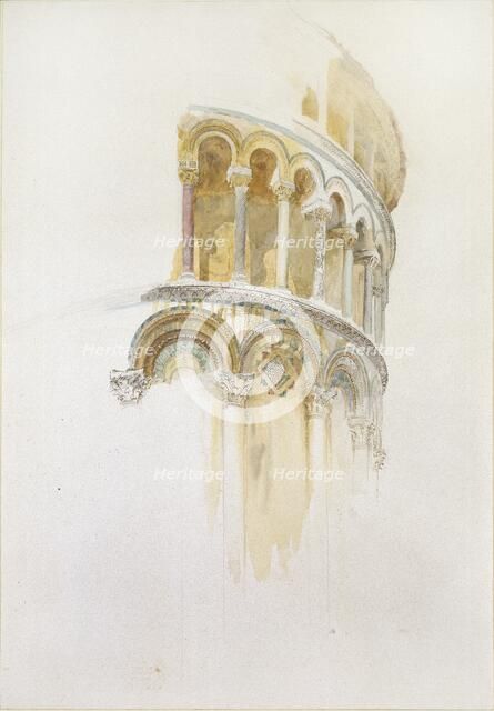 Apse of the Duomo, Pisa, 28 April 1872. Artist: John Ruskin.