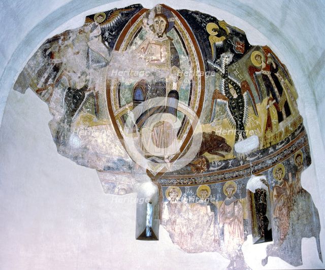 Apse of Esterri de Cardos (Pallars Sobirà).