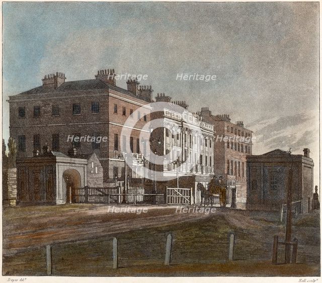 Apsley House, Hyde Park Corner, London, 1810. Artist: Unknown.