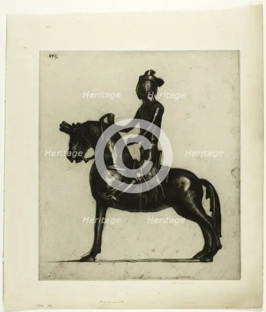 Aquamanile, 1913. Creator: David Young Cameron.
