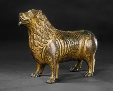 Aquamanile in the Form of a Lion, c. 1200. Creator: Unknown