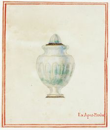 Aquamarine Urn, n.d. Creator: Giuseppe Grisoni