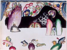 Aquarell für Violett (Bild II). (Aquarelle pour Violet (Tableau II), 1914