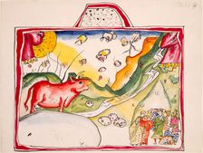 Aquarell für Violett (Bild III), 1914. Creator: Kandinsky, Wassily Vasilyevich (1866-1944)