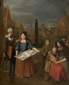 Aquarius, 1727. Creator: Peeter Snyers