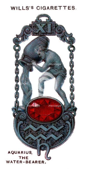 Aquarius, The Water-Bearer, 1923. Artist: Unknown