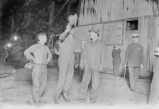 Aqueduct fire rescued, 1913. Creator: Bain News Service