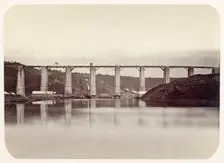 Aqueduct of Port-Launay, c.1861. Creator: Jules Duclos