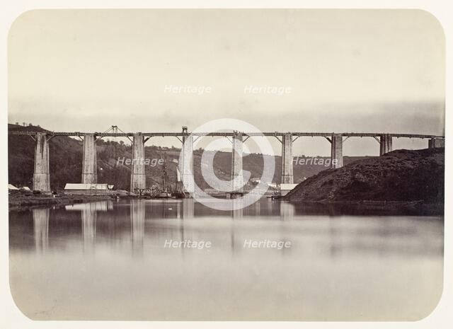 Aqueduct of Port-Launay, c.1861. Creator: Jules Duclos.