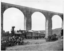Aqueduct near Queretaro, Mexico, late 19th century. Artist: John L Stoddard
