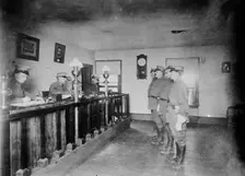 Aqueduct police station, between c1910 and c1915. Creator: Bain News Service