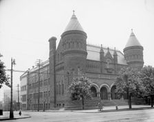 Art museum [Detroit Museum of Art], Detroit, Mich., between 1900 and 1910. Creator: Unknown