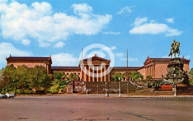 Art Museum, Philadelphia, Pennsylvania, 1955. Artist: Unknown