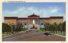 Art Museum, Philadelphia, Pennsylvania, USA, 1934