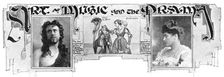 Art, Music and the Drama, 1909. Creator: Heckscher