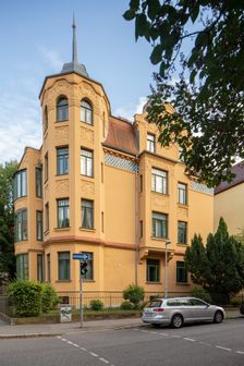 Art Nouvear residence, Abraham-Lincoln Strasse, Weimar, Germany, (c.1910), 2018. Artist: Alan John Ainsworth