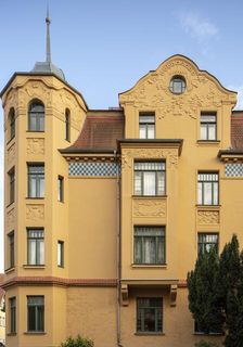 Art Nouvear residence, Abraham-Lincoln Strasse, Weimar, Germany, (c.1910), 2018. Artist: Alan John Ainsworth