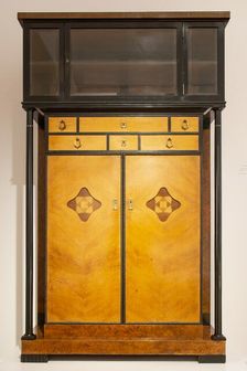 Art Nouveau Cabinet, Darmstadt, Germany, 1905, (2018) . Artist: Alan John Ainsworth