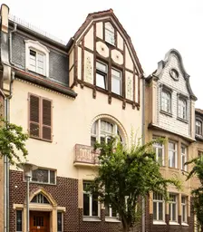 Art nouveau villas, Cranachstrasse 4-6, Weimar, Germany, 2018. Artist: Alan John Ainsworth