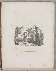 Art of the Lithograph: Transfer of a Wood Engraving, Plate VI , 1819. Creator: Alois Senefelder (German, 1771-1834)