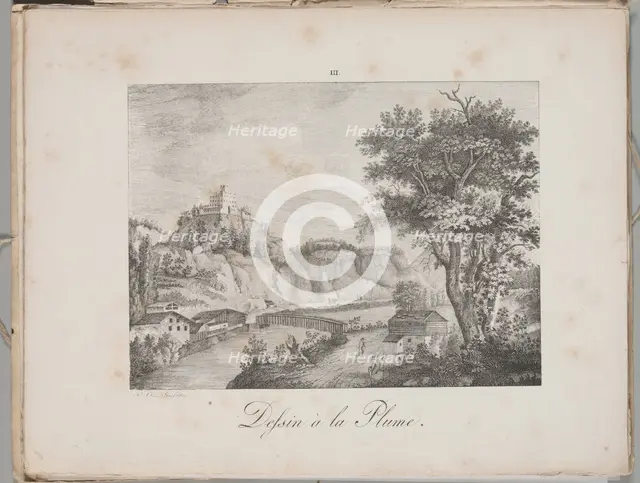 Art of the Lithograph: Volume I, 1819. Creator: Alois Senefelder (German, 1771-1834).