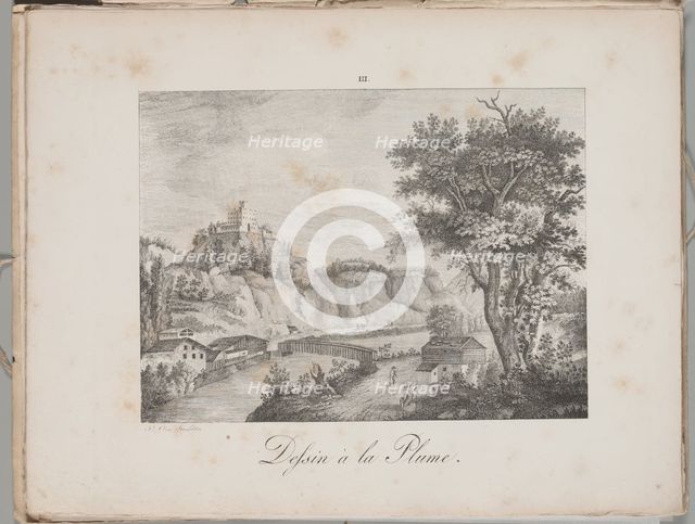Art of the Lithograph: Volume I, 1819. Creator: Alois Senefelder (German, 1771-1834).