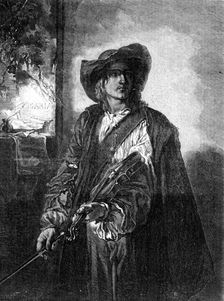 "Art and Liberty" - painted by Gallait, 1856. Creator: Cheltnam