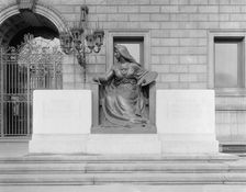 Art, Bela L. Pratt, Boston Public Library, c.between 1910 and 1920. Creator: Unknown