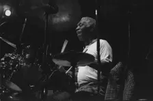 Art Blakey, Cambridge Jazz Festival, 1988. Creator: Brian Foskett