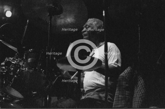 Art Blakey, Cambridge Jazz Festival, 1988. Creator: Brian Foskett.