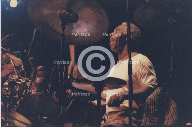 Art Blakey, Cambridge Jazz Festival, 1988. Creator: Brian Foskett.