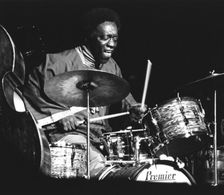 Art Blakey, Hammersmith Odeon, London, 1968. Creator: Brian Foskett
