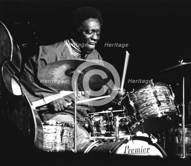 Art Blakey, Hammersmith Odeon, London, 1968. Creator: Brian Foskett.