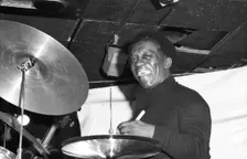 Art Blakey, Ronnie Scott's, London, 1973. Artist: Brian O'Connor