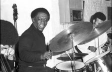 Art Blakey, Ronnie Scott's, London, 1973. Artist: Brian O'Connor