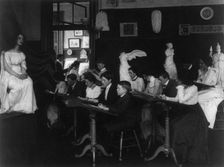 Art class, Eastern High School, (1899?). Creator: Frances Benjamin Johnston